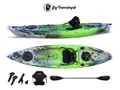 ACQUAPRIMA FISHING BIG MAMA KAYAK - CANOA DA 310 CM + 2 GAVONE + 3 PORTACANNA + 1 SEGGIOLINO + 1 PAGAIA (FULL PACK)