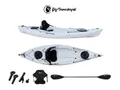 PRIVAT FISHING BIG MAMA KAYAK - CANOA DA 295 CM + 2 GAVONI + 2 PORTACANNA + 1 PAGAIA + 1 SEGGIOLINO (FULL PACK)