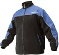 Giacca in PILE con rinforzi - fodera -  zip lunga - colore nero / blu