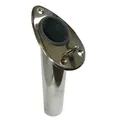 PORTACANNA DA INCASSO IN ACCIAIO INOX 316 RINFORZATO CON OCCHIELLO TIPO LUSSO