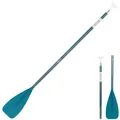 ADJUSTABLE SPLIT STAND-UP PADDLE (SUP) 100 PADDLE 170-220 cm BLUE