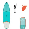 Beginner Touring Inflatable Stand-Up Paddle Board 10 Foot - Green