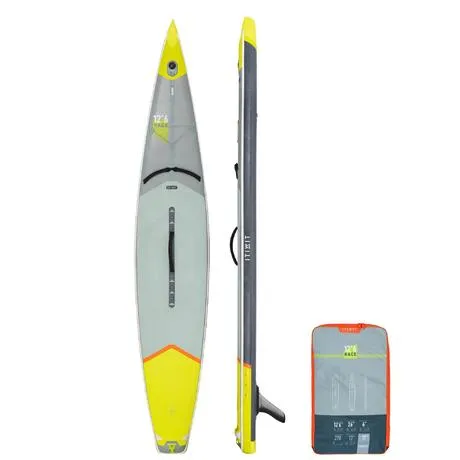 INFLATABLE STAND UP PADDLE BOARD FOR RACING INTERMEDIATE 12 FEET 6 INCHES