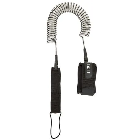 SPIRAL KNEE LEASH STAND-UP PADDLE BLACK (0.5 M to 2.8 M)
