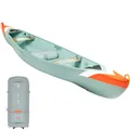 X500 high pressure Dropstitch inflatable canoe 4 places (2 adults + 2 children)