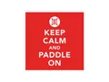 'Keep Calm' Die Cut Sticker - 3.0