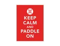 'Keep Calm' Die Cut Sticker - 4.0