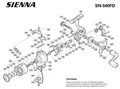 SIENNA FRONT DRAG - SN500FD
