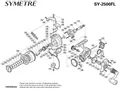 SYMETRE FRONT DRAG - SY2500FL