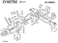 SYMETRE FRONT DRAG - SY3000FJ