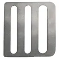 Fibbia inox a 3 passaggi in acciaio inox