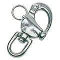 Moschettone in acciaio inox per spinnaker, drizze ed usi vari