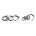 Moschettone in acciaio inox per scotte, drizze, spinnaker