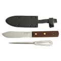 Coltello + punteruolo, fodero