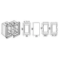 Cornice per interruttori in plastica