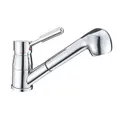 Miscelatore ceramico girevole Diana con doccia estraibile a due getti