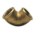 Gomito in ottone e ridotti femmina/femmina ridotti