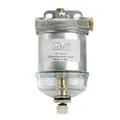 Filtro decantatore per gasolio fabbricato in alluminio pressofuso