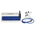 Contenitore con tubo acqua spiralato