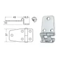 Cerniera a sbalzo 2 mm