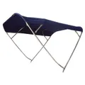 Capottina parasole pieghevole SHADE MASTER FLY INOX DEEPTH, 4 archi