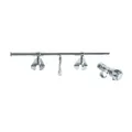 Gruppo bidet in ottone cromato