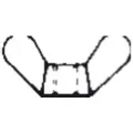Galletti (dadi ad alette) UNI 5448 DIN 1587
