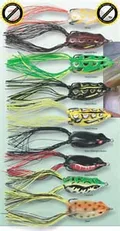 SPRO BRONZEYE FROG 65 - BRONZEY FROG 65 BLACK MIDNIGHT WALKER