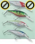 SPRO PC DIVIN' FLAT SHAD - DIVIN' FLAT SHAD CLOWN