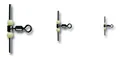FLUORESCENT BEADS WITH CROSS LINE BEAD AND TUBE