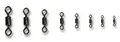 ROLLING SWIVELS BLACK