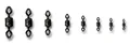 SPEI ROLLING SWIVELS X PATTERNED BLACK