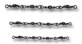 FOUR JOINED BARREL SWIVELS BLACK