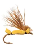 Mosca FreshWater  Foam Elk Caddis Yellow  #12 (AFM01112)