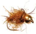 Mosca Ninfe GH Grizzly  Nymph WTD Natura #10 (AFM22010)
