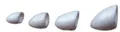 Popper foam duro T.C.S. Misura 1 Colore Bianco (PPR012)