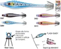 Squid Jig FLASH BABY CW Lazer - A1454