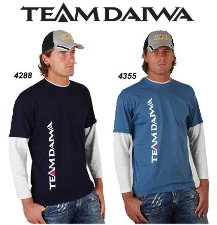 T-shirt Team Daiwa m/sovrapposta -