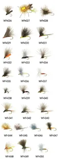 Dry Flies Cul de Canard - WF-026