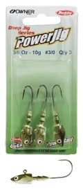 DAM DEEP 3/8 OZ JIG HEAD OLIVE PEARL