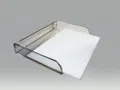 TAVOLO IN PLEXIGLASS TRASPARENTE + TAGLIERE IN PE