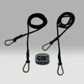 SAFETY ROPE WITH SPRING HOOK AT EACH END