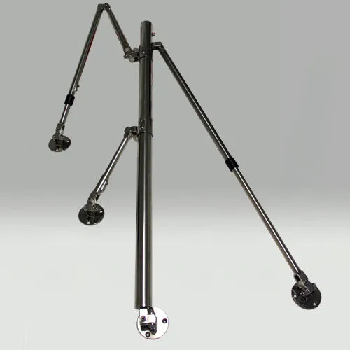 OUTRIGGER HOLDER MECHANICS WITH ADJSUSTABLE ARMS
