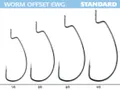 Worm Offset Extra Wide Gape - WORMEWG