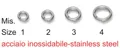 204 - SPLIT RINGS LIGHT TYPE