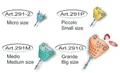 291-2 291P 291M 291G - BICCHIERINI PER FIONDE