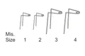 452 - ANELLINI INOX PER SCORREVOLI busta da 20 pezzi